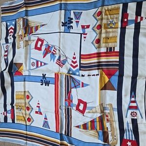 Vintage Nautical Scarf